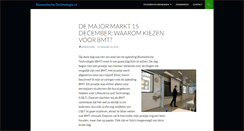 Desktop Screenshot of biomedische-technologie.nl